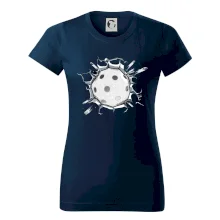 Florbal lopta v triku Florbal lopta v triku