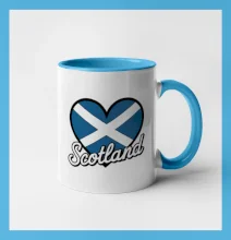 Scotland Srdce s vlajkou Scotland Srdce s vlajkou