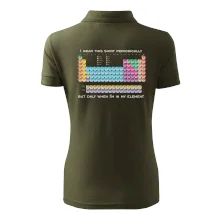 I wear this shirt periodically but only when I'm in my element I wear this shirt periodically but only when I'm in my element