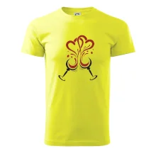 Víno je láska okrúhle poháre