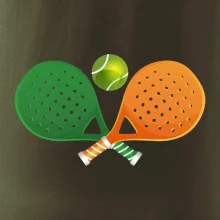 Padel - farebné rakety