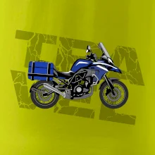 Cestovná enduro modrá