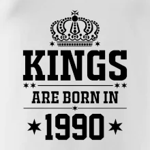 Kings are born in 1990