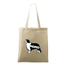 Border kolie mama obrys