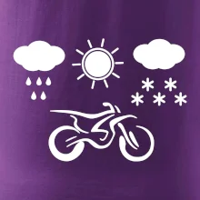 Motorkář za každého počasí - enduro