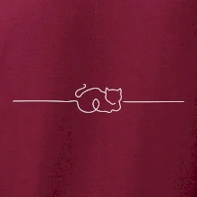 Mačka linka kreslená