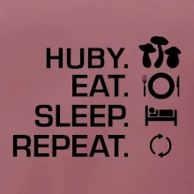 Huby Eat Sleep Repeat