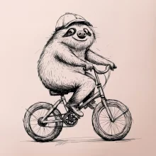 Leňochod na bicykli