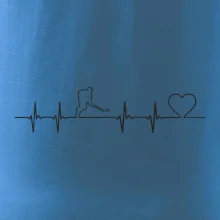 Hokejový hráč EKG