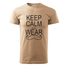 Keep calm and wear mustache Keep calm and wear mustache