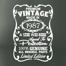 Vintage Etiketa - 1987