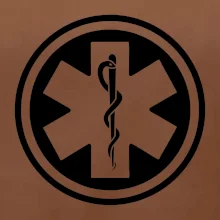 Rescue logo samostatné guľaté Rescue logo samostatné guľaté