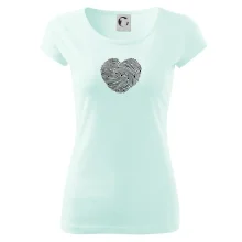 Odtlačok prsta srdce