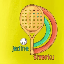 Padel jedine štvorku