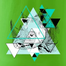 Biely nosorožec (Pecka design)