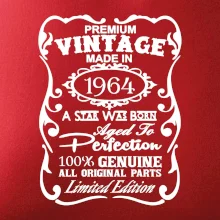 Vintage Etiketa - 1964