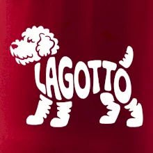 Lagotto nápis v tele