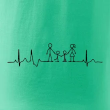 EKG rodina a dvaja chlapci