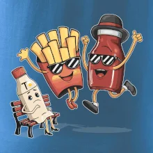 Súboj o hranolky kečup tatárka