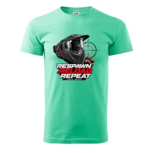Paintballová maska – Respawn, Reload, Repeat