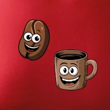 Parové tričko - Hrnček a káva