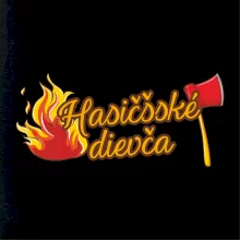 Hasičšské dievča oheň a sekera