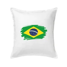 Brazília vlajka štetkou