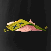 Kreslená kniha unavená