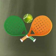Padel - farebné rakety