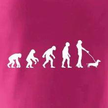 Jazvečík Evolúcia žena Jazvečík Evolúcia žena