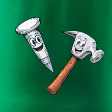 Parové tričko - Kladivo a klinec