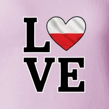 Love Poľská vlajka