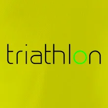 Triathlon nápis