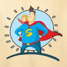 Ocko superman - dievča