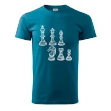 Šachové figúrky kreslené