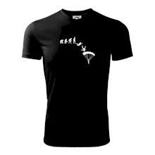 Evolúcia parašutista zoskok Evolúcia parašutista zoskok