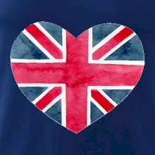 Britské srdce maľované