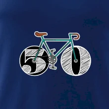 Narodeniny 50 rokov na bicykli