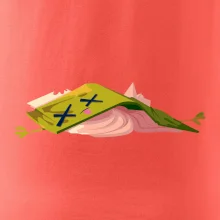 Kreslená kniha unavená