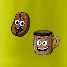 Parové tričko - Hrnček a káva