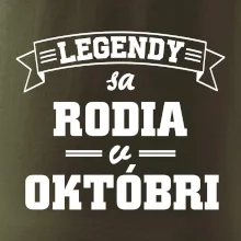 Legendy sa rodia v októbri