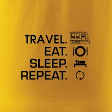 Eat sleep travel - Veľký príves