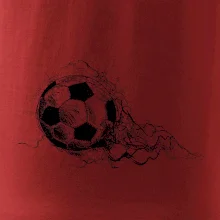 Futbalová lopta - kresba ceruzkou