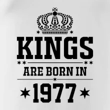 Kings are born in 1977