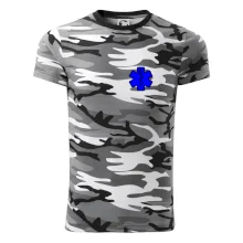 Rescue - Hviezda na prsníku + nápis na chrbte Rescue - Hviezda na prsníku + nápis na chrbte