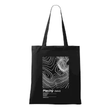 Plechý - vrstevnice v obdĺžniku