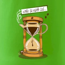 Vždy sa nájde čas na kávu (Pecka design)