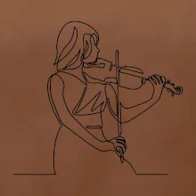 Huslistka jedným ťahom