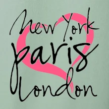 I love NYC Paris London