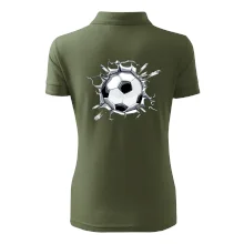 Futbalová lopta v triku